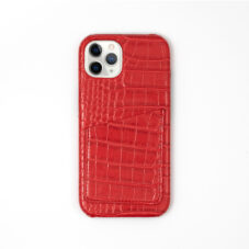Case iPhone 12/12 Pro - Croco Card